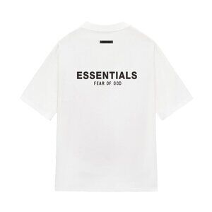 ESSENTIALS Double row of silicone letters on the back